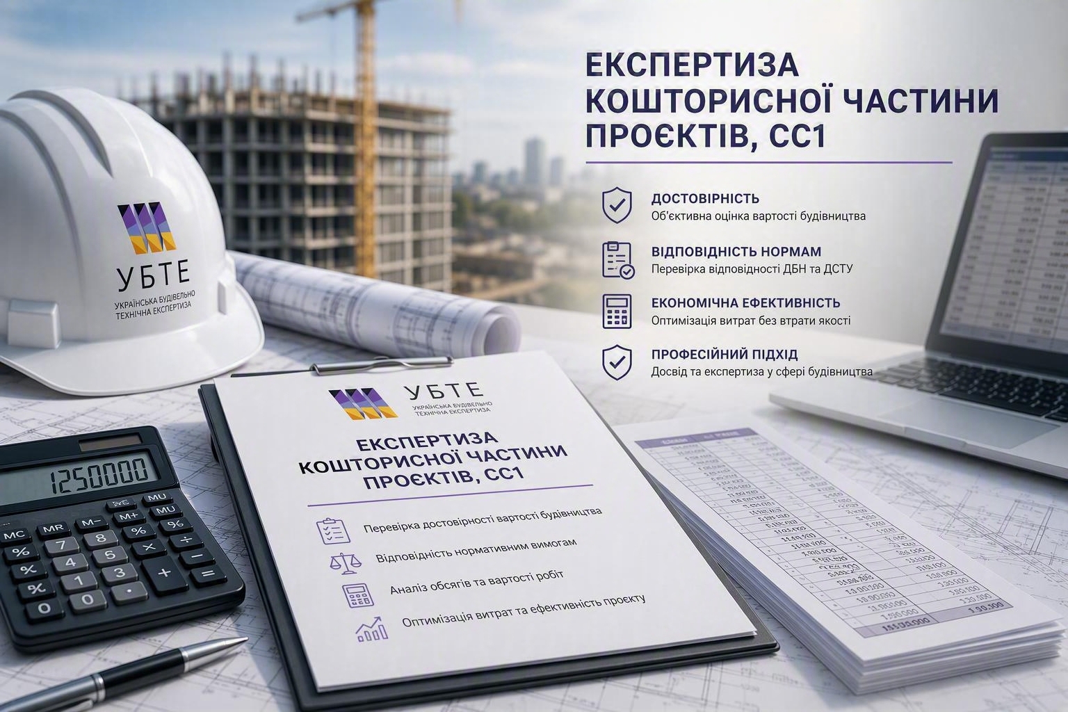 Експертиза кошторисної частини проєктів, СС1